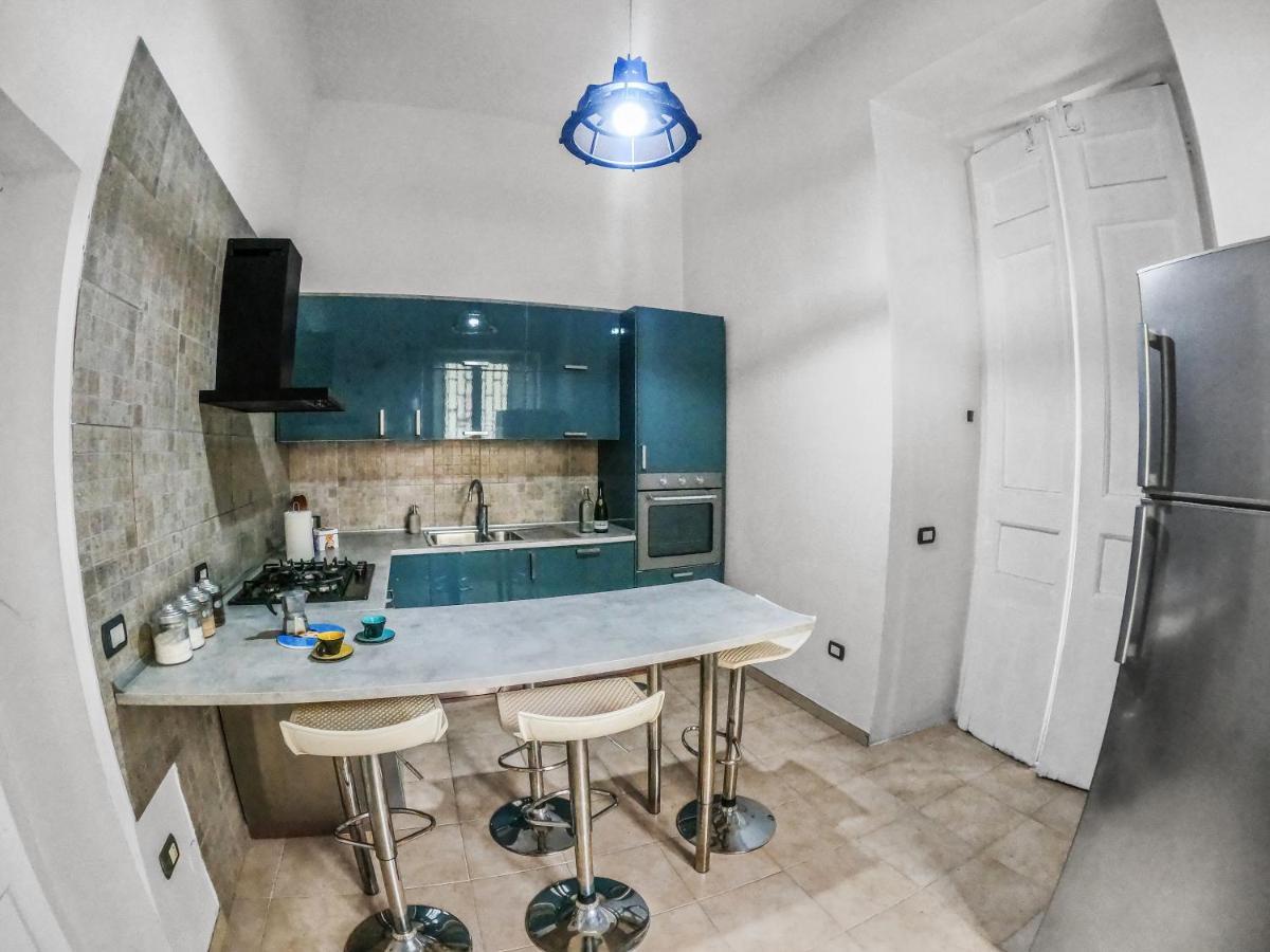 Apartamento La Casa Azul Nápoles Exterior foto