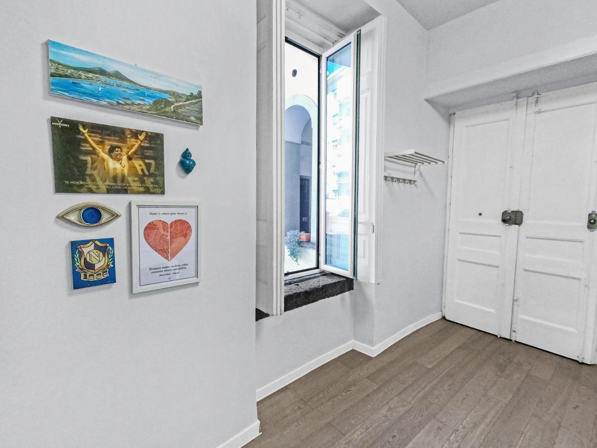 Apartamento La Casa Azul Nápoles Exterior foto